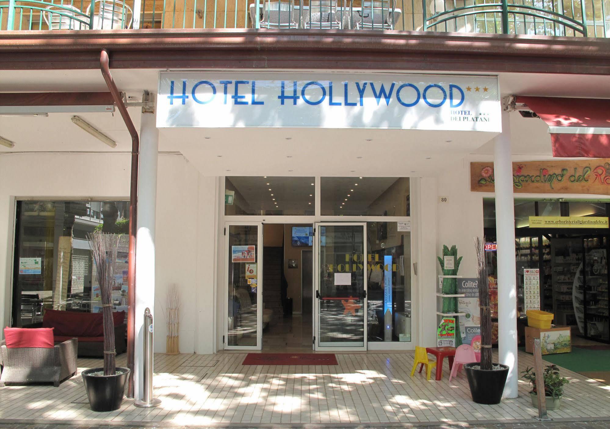 Hotel Hollywood Rimini Esterno foto